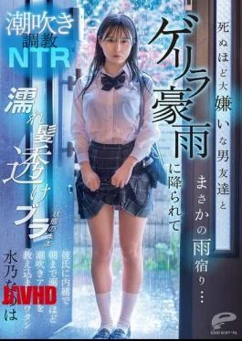 DVMM-287 Squirting Training NTR I Unexpectedly Took Shelter From The Rain With A Male Friend