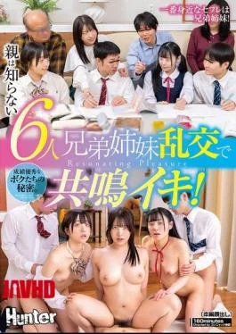 HUNTC-430 Our Secret About Being Good Students. Our Parents Don’t Know About This Orgy Of