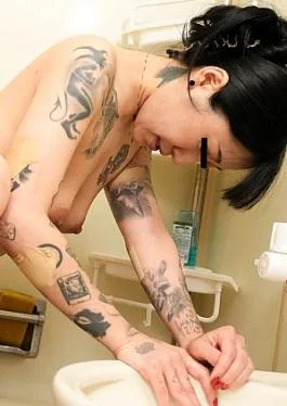 PA-082825-100 A greedy wife covered in tattoos wants a dick in her ass too